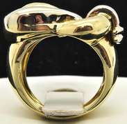 LADIES SOLID GOLD 18 KT RING.