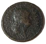 1723 US Colonial  Woods Hibernia Farthing