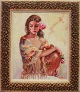 Beautiful Original Oil on Canvas by Jill Simon