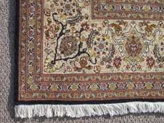 Silk Highlights Gorgeous Persian Tabriz Mahi Design