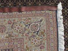 Silk Highlights Gorgeous Persian Tabriz Mahi Design