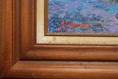 Stunning Original Art By Manor Shadian Manor Shadian Mountain with Flower Valley