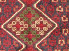 Collectible Wool on Wool Afghan Balooch 4.10x2.9