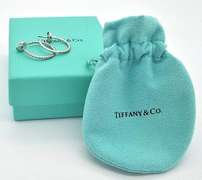 18kt Gold Tiffany & Co Diamond Inside Out Earrings