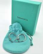 18kt Gold Tiffany & Co Diamond Inside Out Earrings
