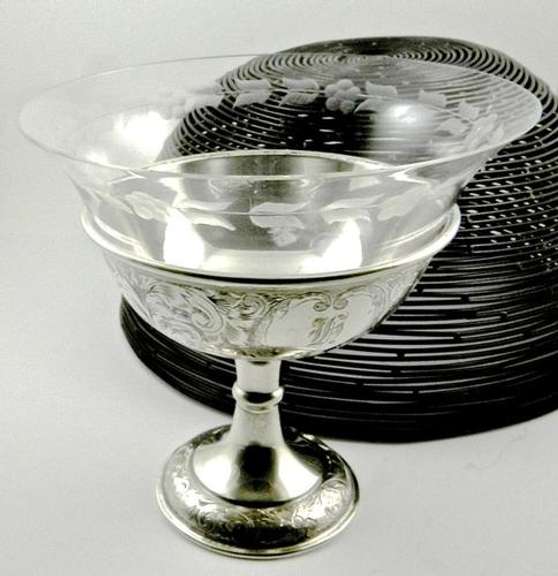 Set of 12 Sterling Fruit Cups