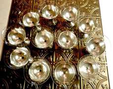 Set of 12 Sterling Fruit Cups