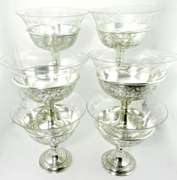 Set of 12 Sterling Fruit Cups