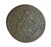1781 North American US Colonial Token