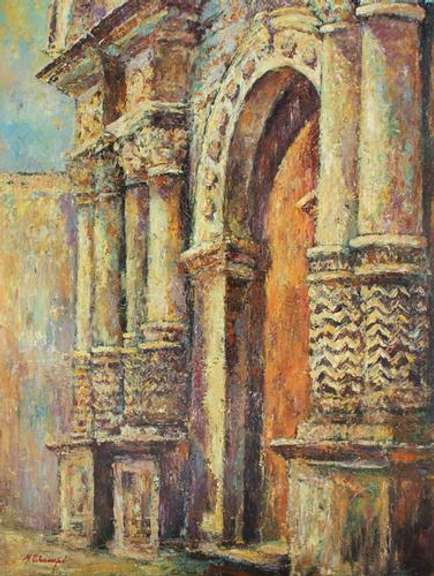 Beautiful Mario Champi Iglesia De La Compania Original