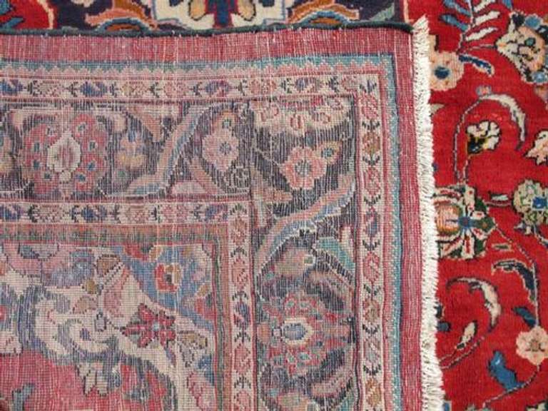 Simply Beautiful Semi Antique Persian Mahal Rug 7x11