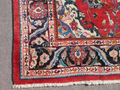 Simply Beautiful Semi Antique Persian Mahal Rug 7x11