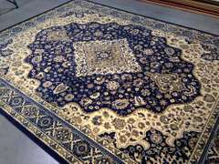 Detailed Classic  Crown Medallion Design  Rug 8x11