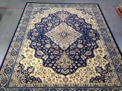 Detailed Classic  Crown Medallion Design  Rug 8x11
