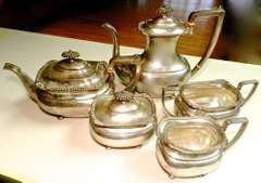 Lord Robert Pattern By International Sterling Tea Set