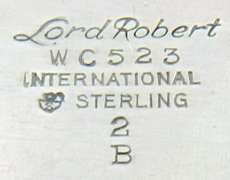 Lord Robert Pattern By International Sterling Tea Set