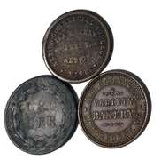 3 Civil War Storecards