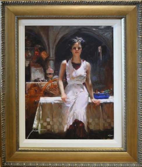 Lovley Pino Deborah Revisted Framed Giclee