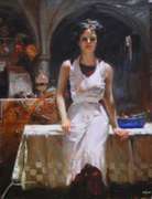 Lovley Pino Deborah Revisted Framed Giclee