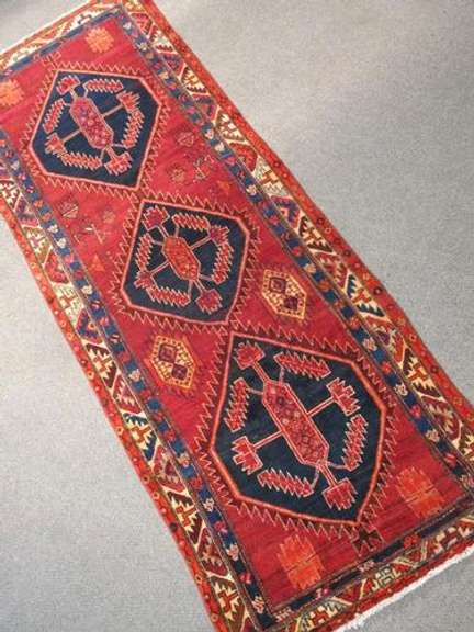Fine Artistic Semi Antique Persian Malayer 10.3x3.6