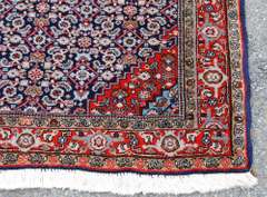 Fine Knotted Hand Woven Persian Sanandaj Senneh