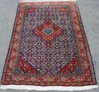 Fine Knotted Hand Woven Persian Sanandaj Senneh
