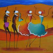 Splendid Esther Myatlov Oil On Wood