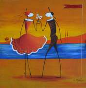 Alluring Esther Myatlov Oil On Wood Esther Myatlov