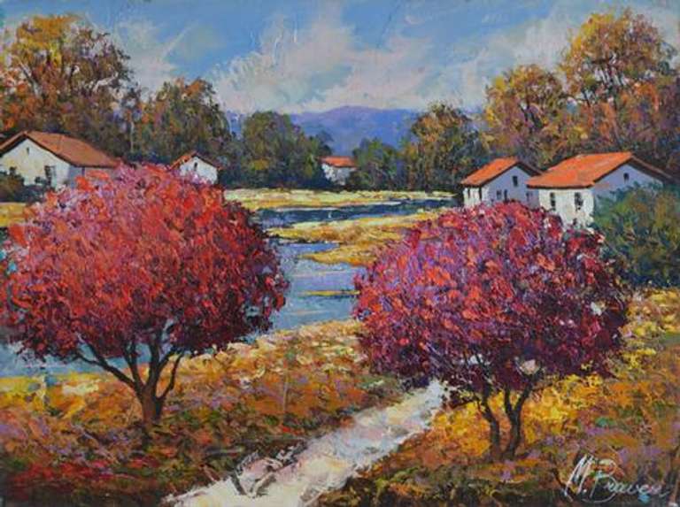 Marvelous Mark Braver Original Oil