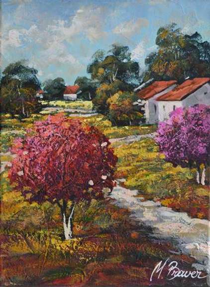 Spectacular Mark Braver Original Oil