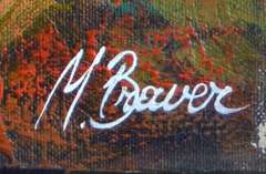 Magnificent Mark Braver Original Oil