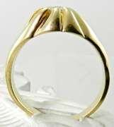 Classic Style Man's 14K Diamond Ring