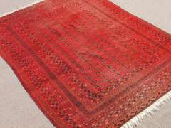 Intricate Knotted Semi Antique Turkman Tribal 11.5x8.6