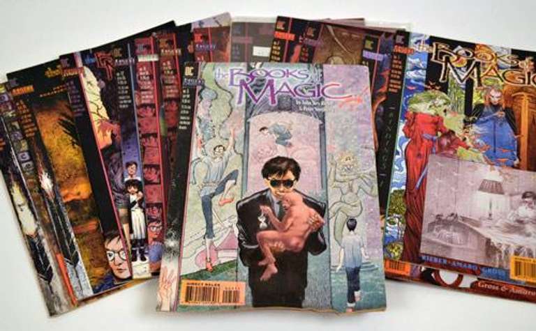 1990's The Books of Magic, DC Comics 13 Issues