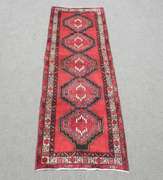 Very Rare Authentic Semi Antique Persian Ardebil Runner 10.5ft