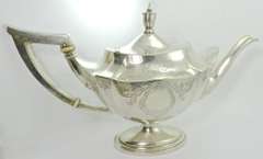 Extremely Rare Semi Antique Gorham 5 Piece Tea Service