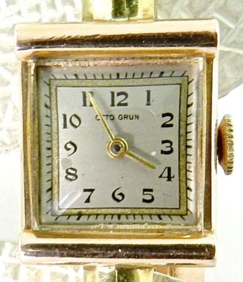 Awesome Mid-Century 14K Rose & Yellow Gold Watch