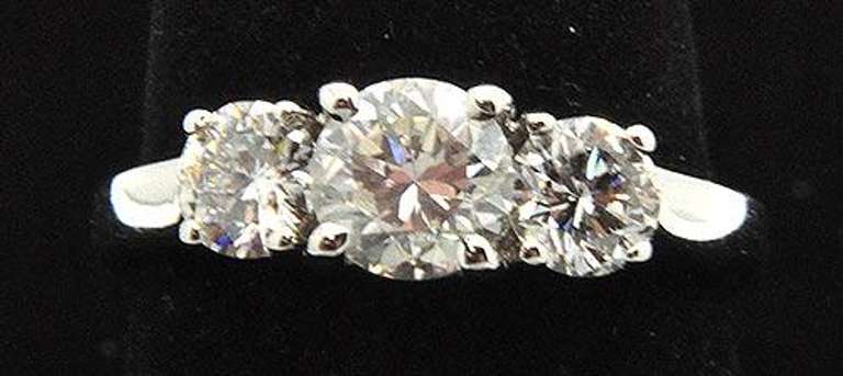 PAST, PRESENT, FUTURE RING, 14k