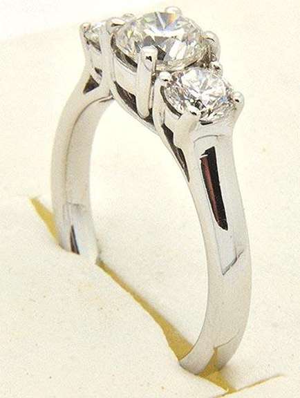 PAST, PRESENT, FUTURE RING, 14k