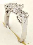 Past, Present, Future, Diamond Ring. 14k