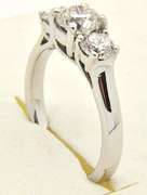 PAST, PRESENT, FUTURE RING, 14k