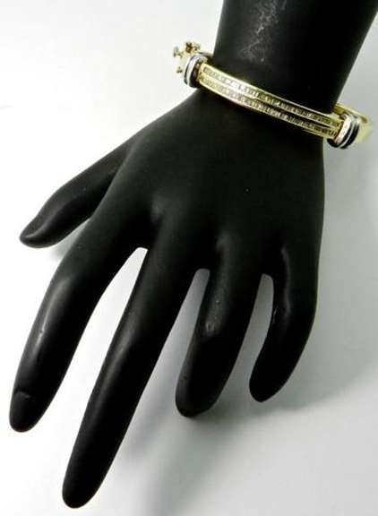 14K Baguette Diamond Bangle