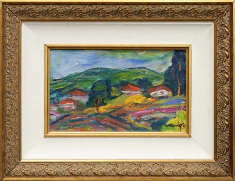 Amazing Original Oil By Manor Shadian