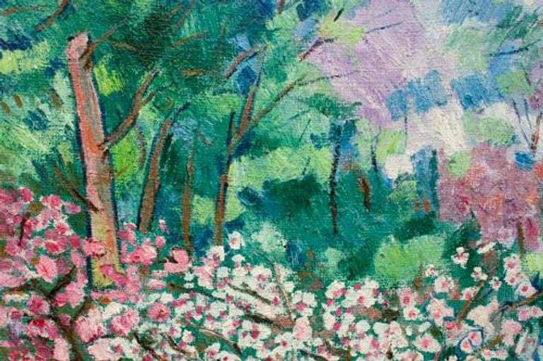 Exquisite Original Oil By Manor Shadian