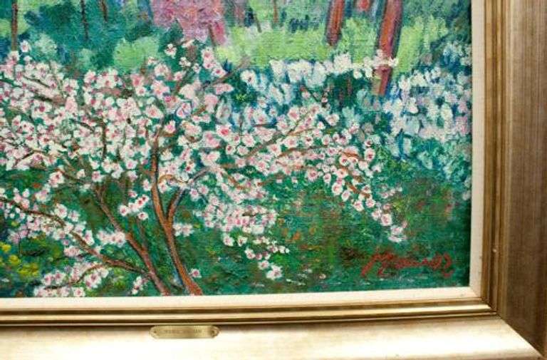 Exquisite Original Oil By Manor Shadian