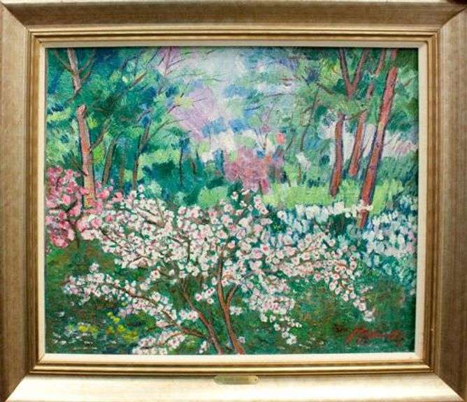 Exquisite Original Oil By Manor Shadian