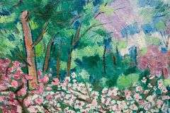 Exquisite Original Oil By Manor Shadian