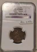 1875-S Twenty Cent Piece, NGC AU details, rim damage