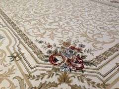 Timeless Belgium Made French Aubusson Rug 8x11