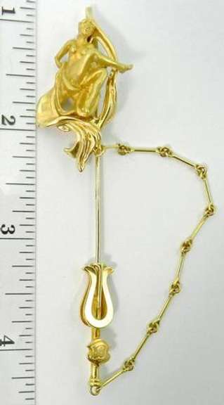 Designer Italian-Made 18K Stickpin